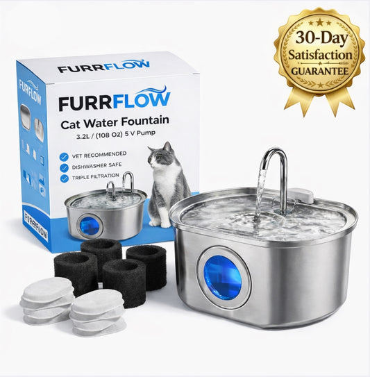 FurrFlow™ Cat Water Fountain