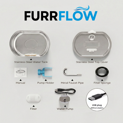 FurrFlow™ Cat Water Fountain